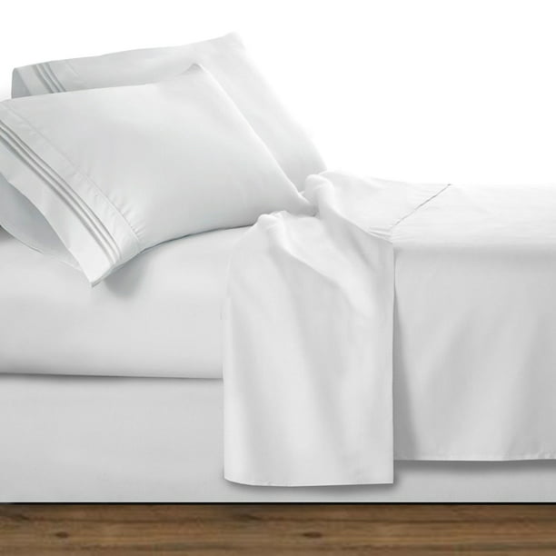 Deep Pocket Upto30" Bedding Items All US Size White Solid 1000TC Egyptian Cotton